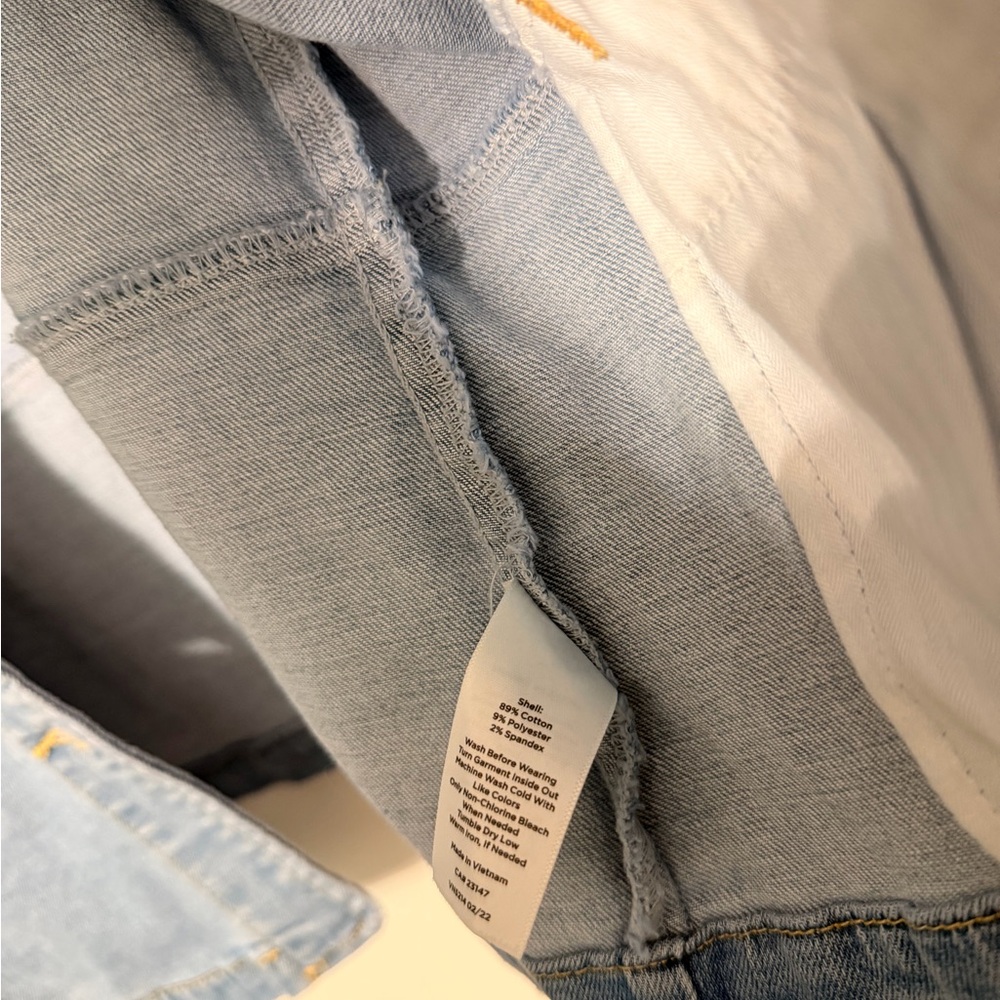 Talbots Light Blue Jean Jacket - Picture 4 of 5